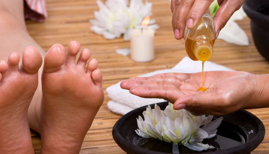 Reflexní masáž nohou