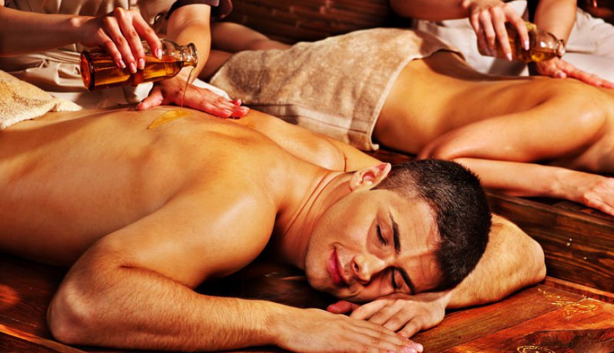 Romantická masáž pro dva